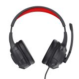Trust - 24785 auricular y casco Auriculares Alámbrico Diadema Juego Negro, Rojo