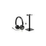 iggual - Kit auriculares Dual Tech + soporte SA22