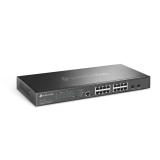 TP-Link - Omada SG3218XP-M2 switch Gestionado L2+ 2.5G Ethernet (100/1000/2500) Energía sobre Ethernet (PoE) 1U Negro