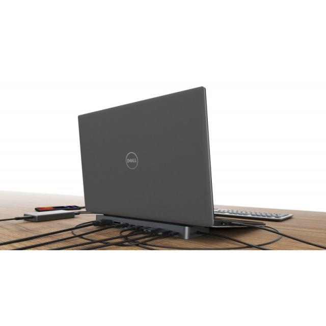 i-tec - Metal USB-C Ergonomic 4K 3x Display Docking Station + Power Delivery 85 W