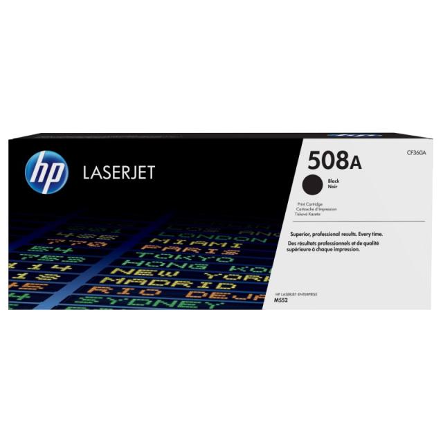 HP - Cartucho de tóner original LaserJet 508A negro