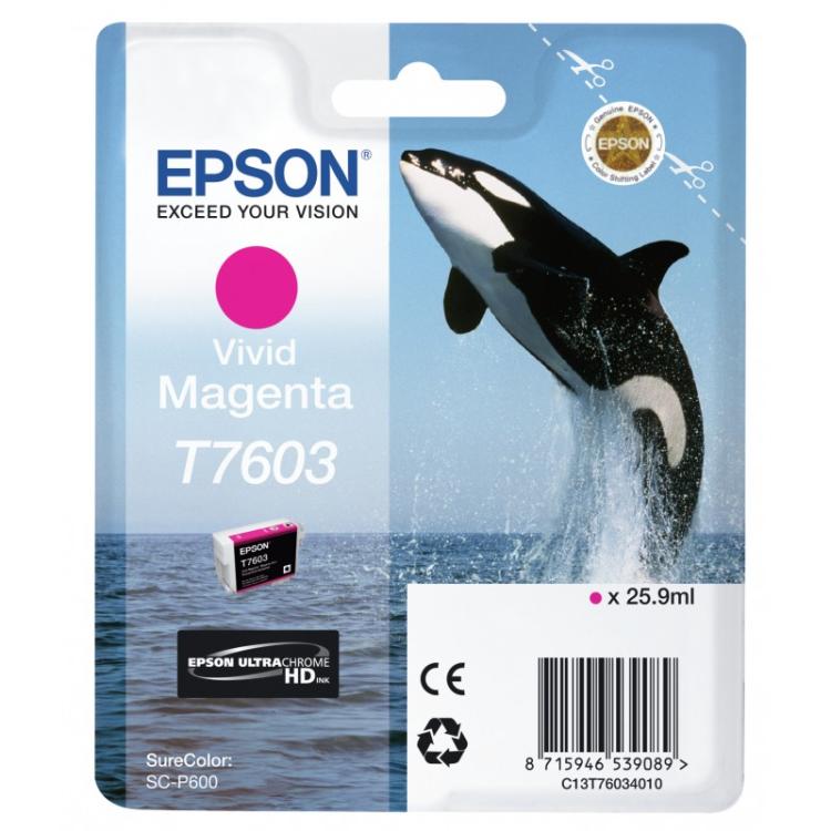 Epson - T7603 Magenta vivo