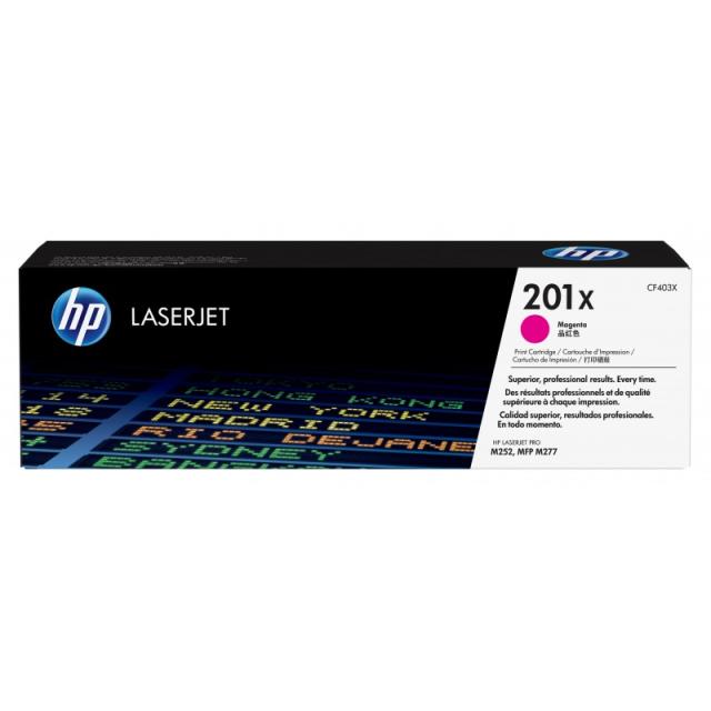 HP - Cartucho de tóner original LaserJet 201X magenta de alta capacidad