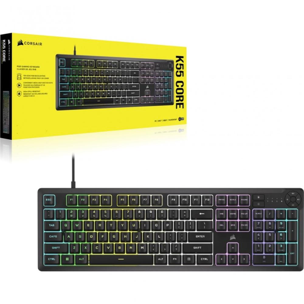 Corsair - CH-9226C65-ES teclado Juego USB QWERTY Español Negro