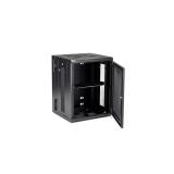 StarTech.com - Armario Rack de Pared para Servidores 15U 19" 4 Columnas y Estante 1U - Rack de Servidores de Montaje en Pared co