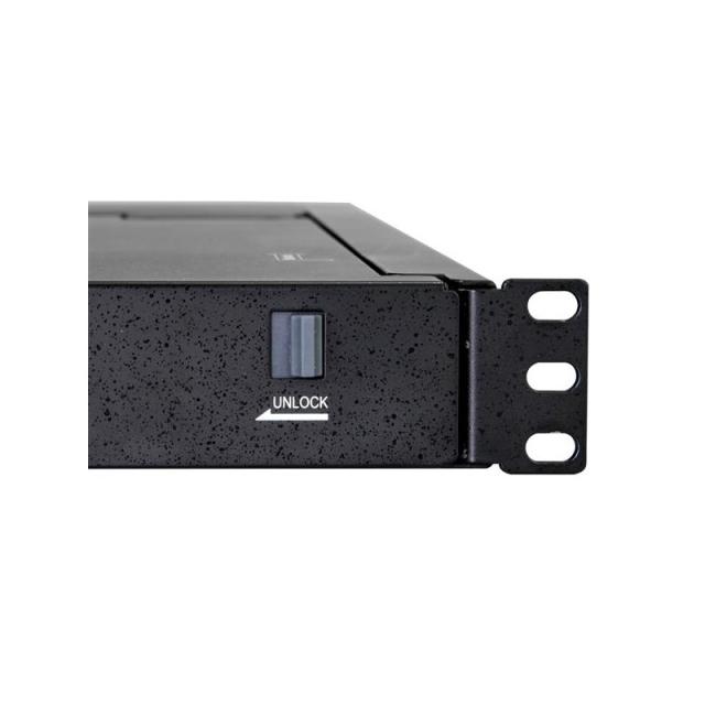 StarTech.com - Consola KVM de Montaje en Rack - Teclado QWERTY - KVM para Rack de Servidores de 1 puerto VGA con Monitor LCD de