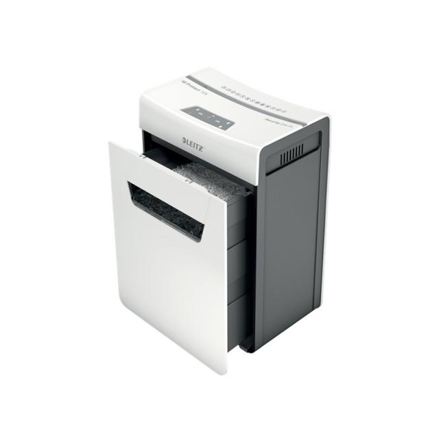 Leitz - 80920000 triturador de papel 55 dB Gris, Blanco