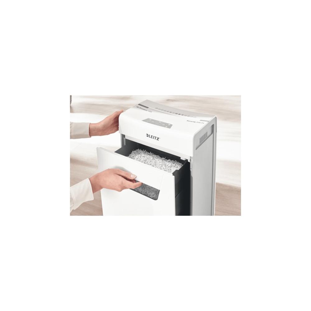 Leitz - 80920000 triturador de papel 55 dB Gris, Blanco