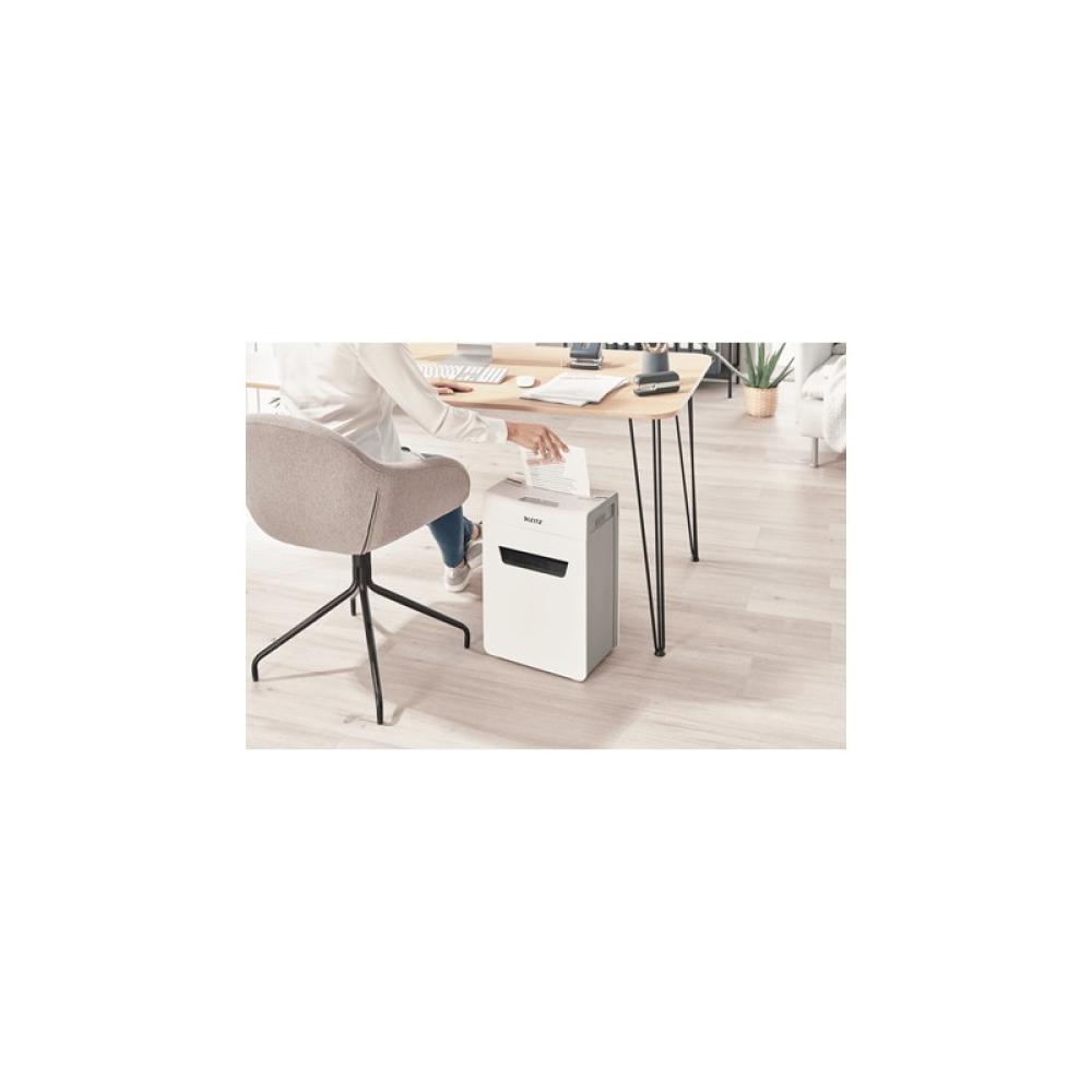 Leitz - 80920000 triturador de papel 55 dB Gris, Blanco