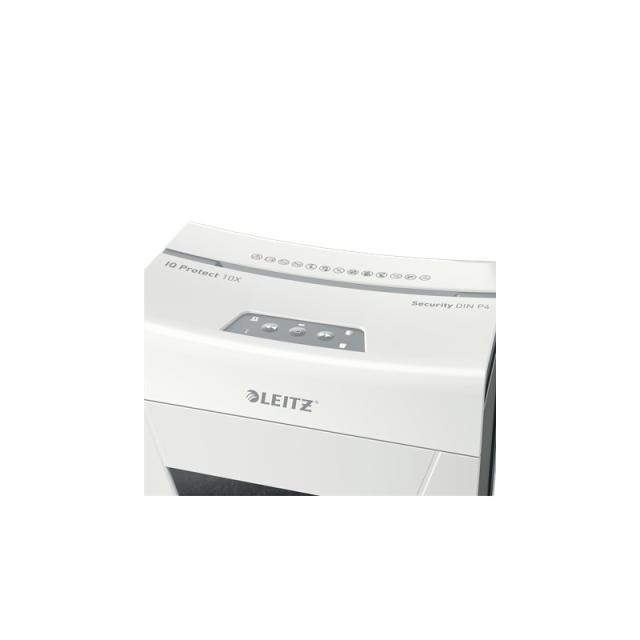 Leitz - 80920000 triturador de papel 55 dB Gris, Blanco