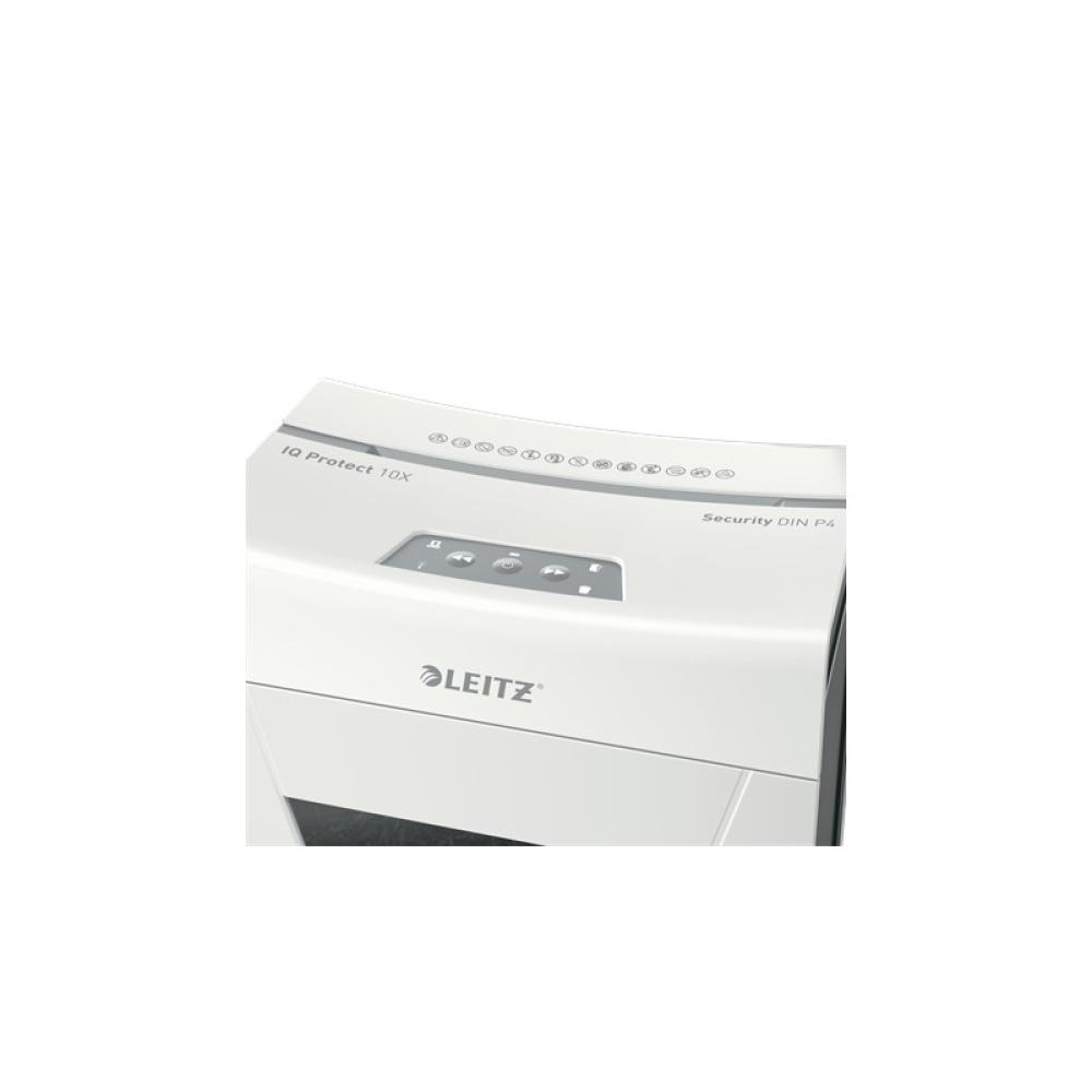 Leitz - 80920000 triturador de papel 55 dB Gris, Blanco