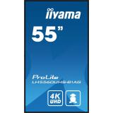 iiyama - LH5560UHS-B1AG pantalla de señalización Pizarra de caballete digital 138,7 cm (54.6") LED Wifi 500 cd / m² 4K Ultra HD