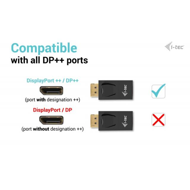 i-tec - Passive DisplayPort to HDMI Adapter (max 4K/30Hz)