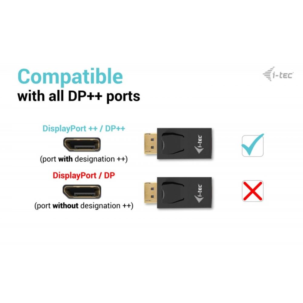 i-tec - Passive DisplayPort to HDMI Adapter (max 4K/30Hz)