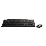 Rapoo - 8210M teclado Ratón incluido Universal Bluetooth QWERTY Negro