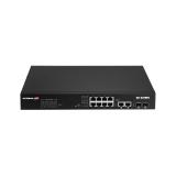 Edimax - GS-5210PL switch Gestionado Gigabit Ethernet (10/100/1000) Negro