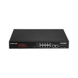 Edimax - GS-5210PL switch Gestionado Gigabit Ethernet (10/100/1000) Negro
