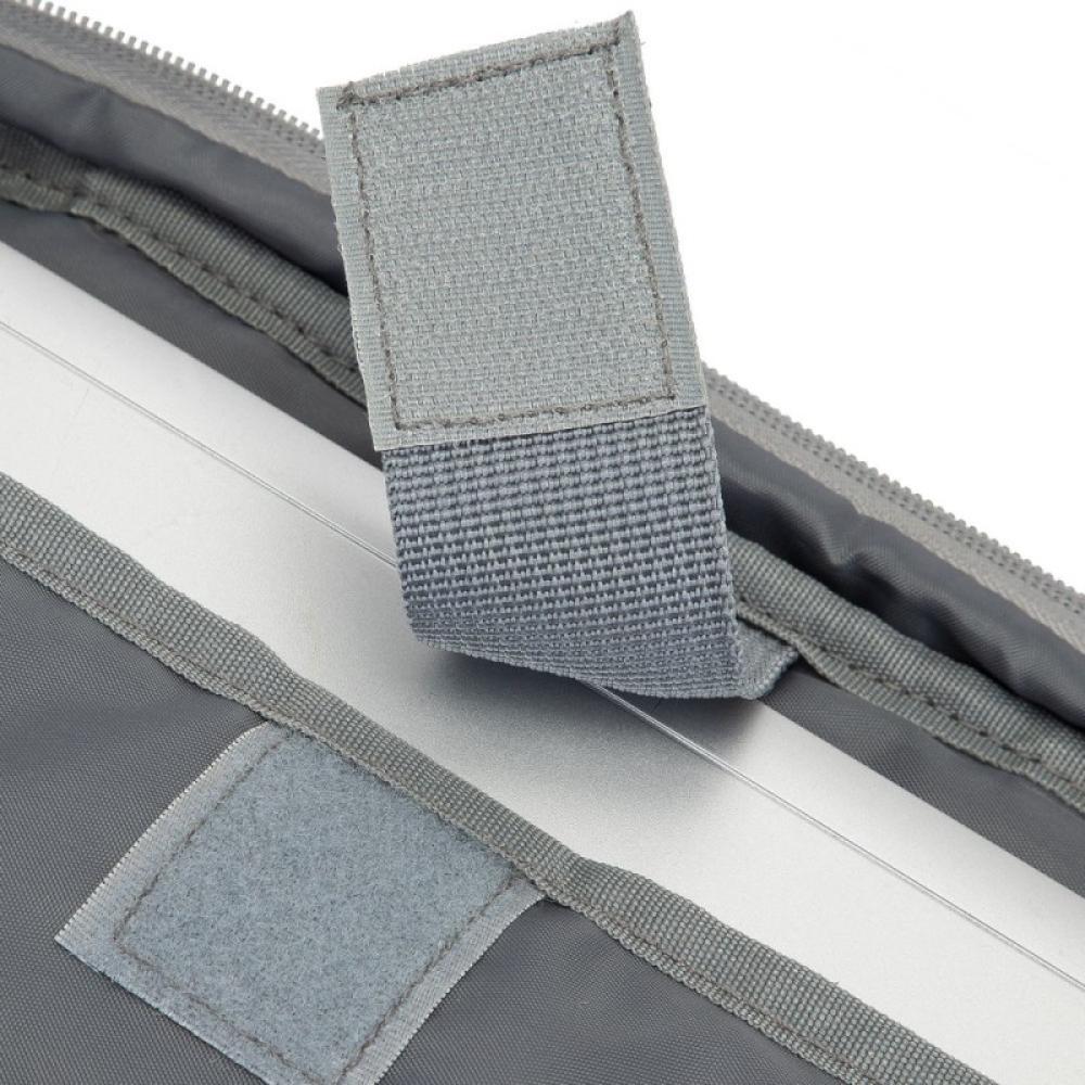 Rivacase - 7532 39,6 cm (15.6") Maletín Azul, Gris