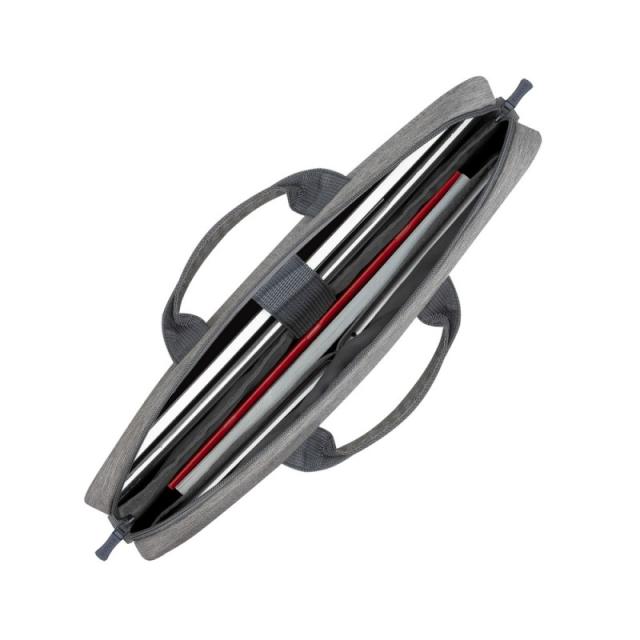 Rivacase - 7532 39,6 cm (15.6") Maletín Azul, Gris