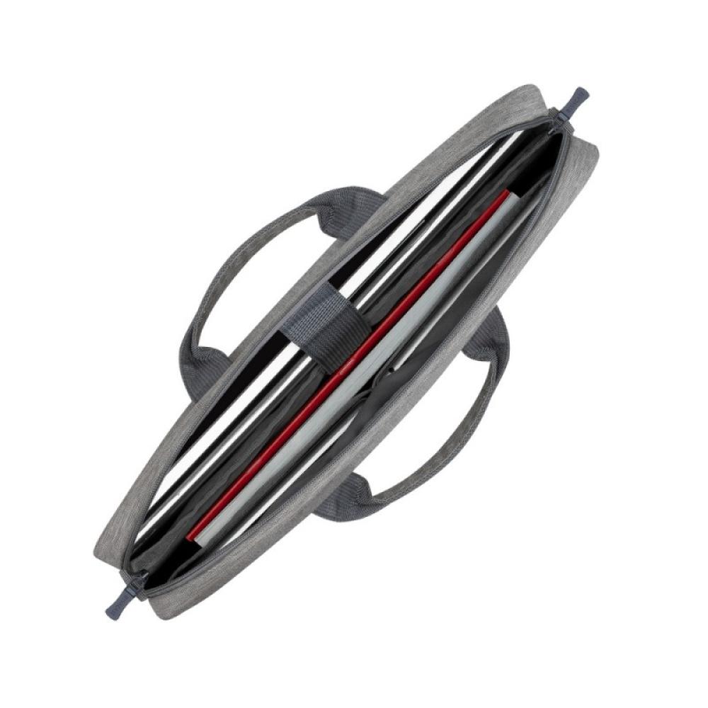 Rivacase - 7532 39,6 cm (15.6") Maletín Azul, Gris