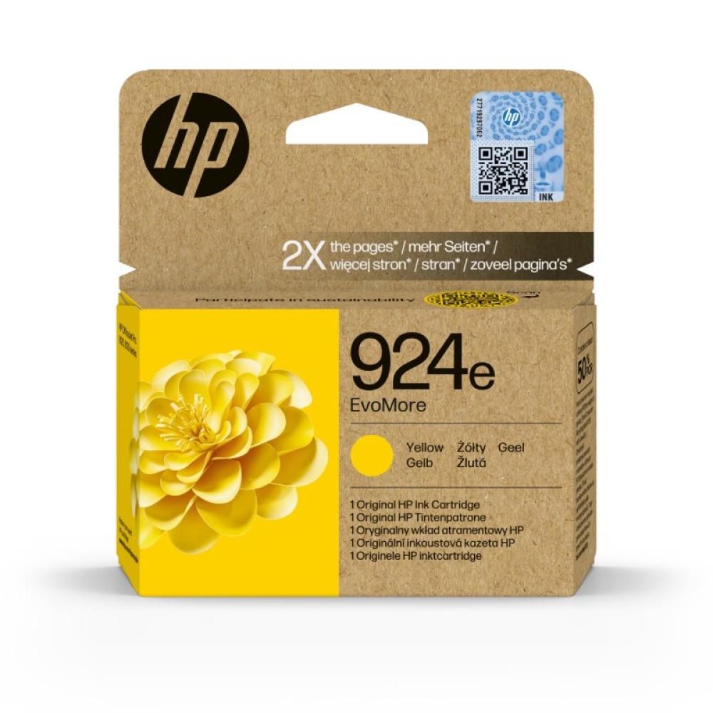 HP - Cartucho de Tinta Original EvoMore 924e amarilla