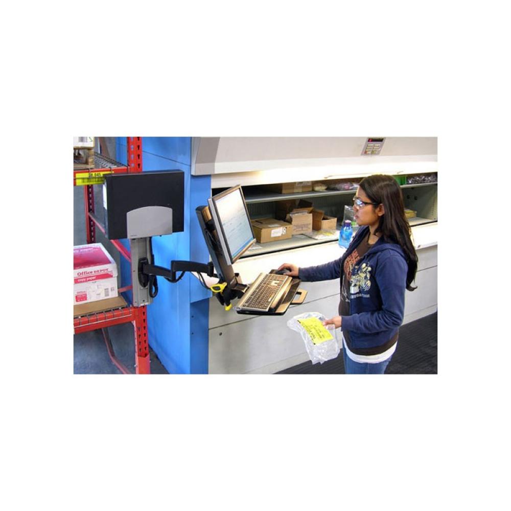 Ergotron - 200 Series Combo Arm 61 cm (24") Blanco Pared