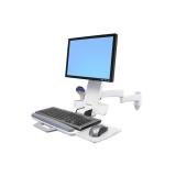 Ergotron - 200 Series Combo Arm 61 cm (24") Blanco Pared