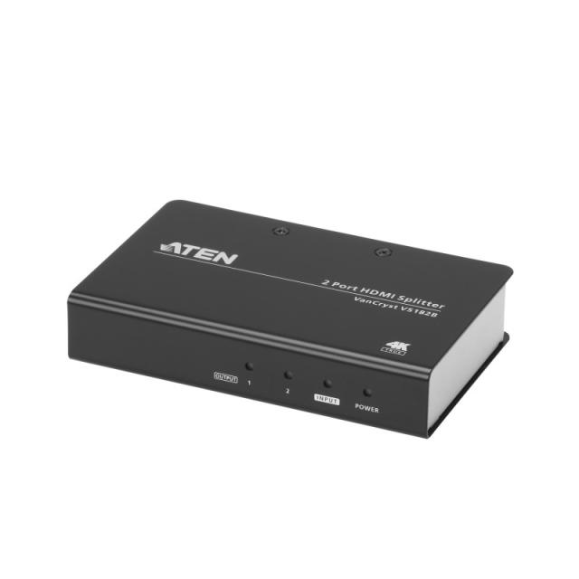 ATEN - Distribuidor HDMI True 4K de 2 puertos