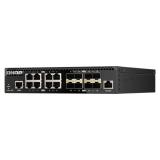 QNAP - QSW-M3216R-8S8T switch Gestionado L2/L3 10G Ethernet (100/1000/10000) 1U Negro