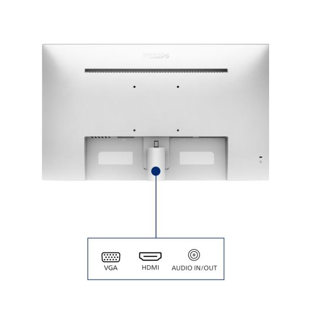 Philips - V Line 271V8AW/00 pantalla para PC 68,6 cm (27") 1920 x 1080 Pixeles Full HD LCD Blanco