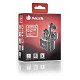 NGS - ARTICA BLOOM Auriculares Inalámbrico Dentro de oído Llamadas/Música USB Tipo C Bluetooth Negro