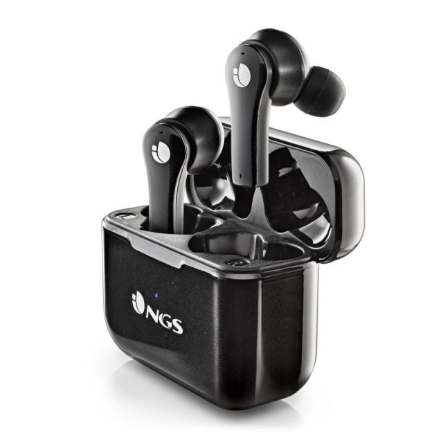 NGS - ARTICA BLOOM Auriculares Inalámbrico Dentro de oído Llamadas/Música USB Tipo C Bluetooth Negro