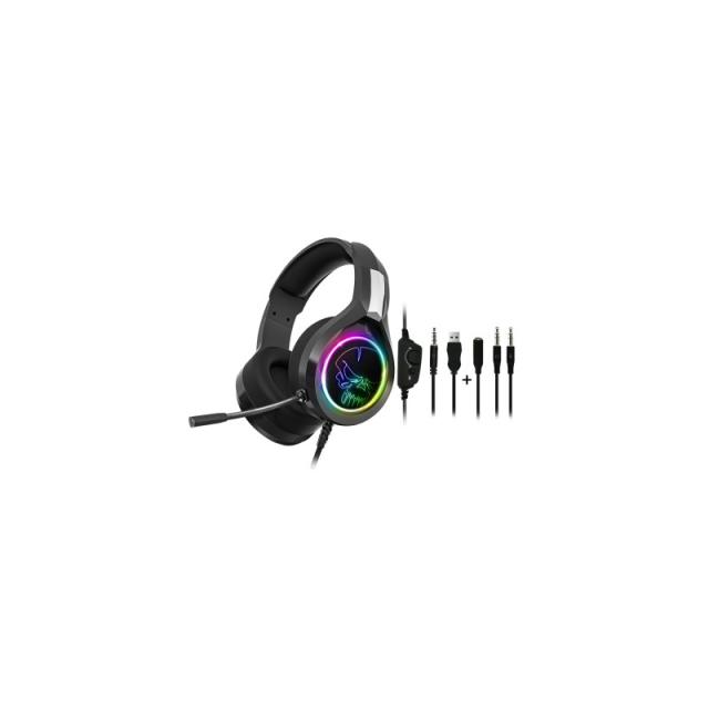Spirit of Gamer - PRO-H8 Auriculares Alámbrico Diadema Juego USB tipo A Negro