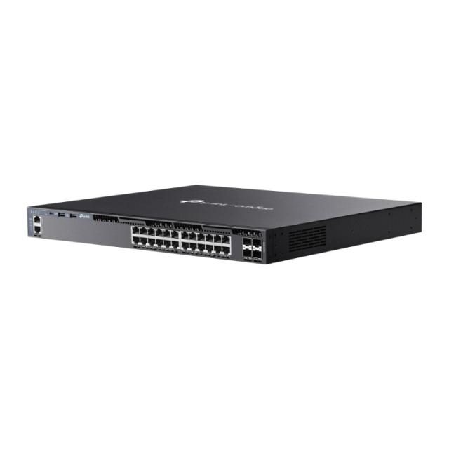 TP-Link - Omada SG6428X switch Gestionado L3 Gigabit Ethernet (10/100/1000) 1U Negro