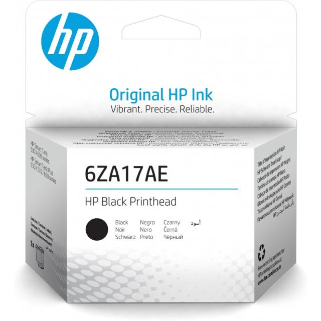 HP - Cabezal de impresión 6ZA17AE negro