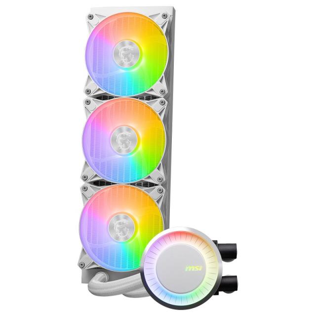 MSI - MAG Coreliquid E360 White Placa base, Procesador Kit de refrigeración líquida 12 cm Blanco