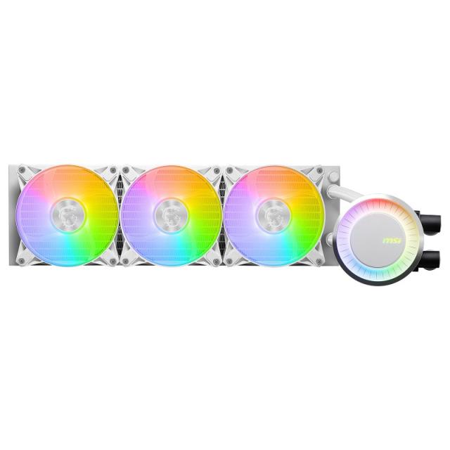 MSI - MAG Coreliquid E360 White Placa base, Procesador Kit de refrigeración líquida 12 cm Blanco
