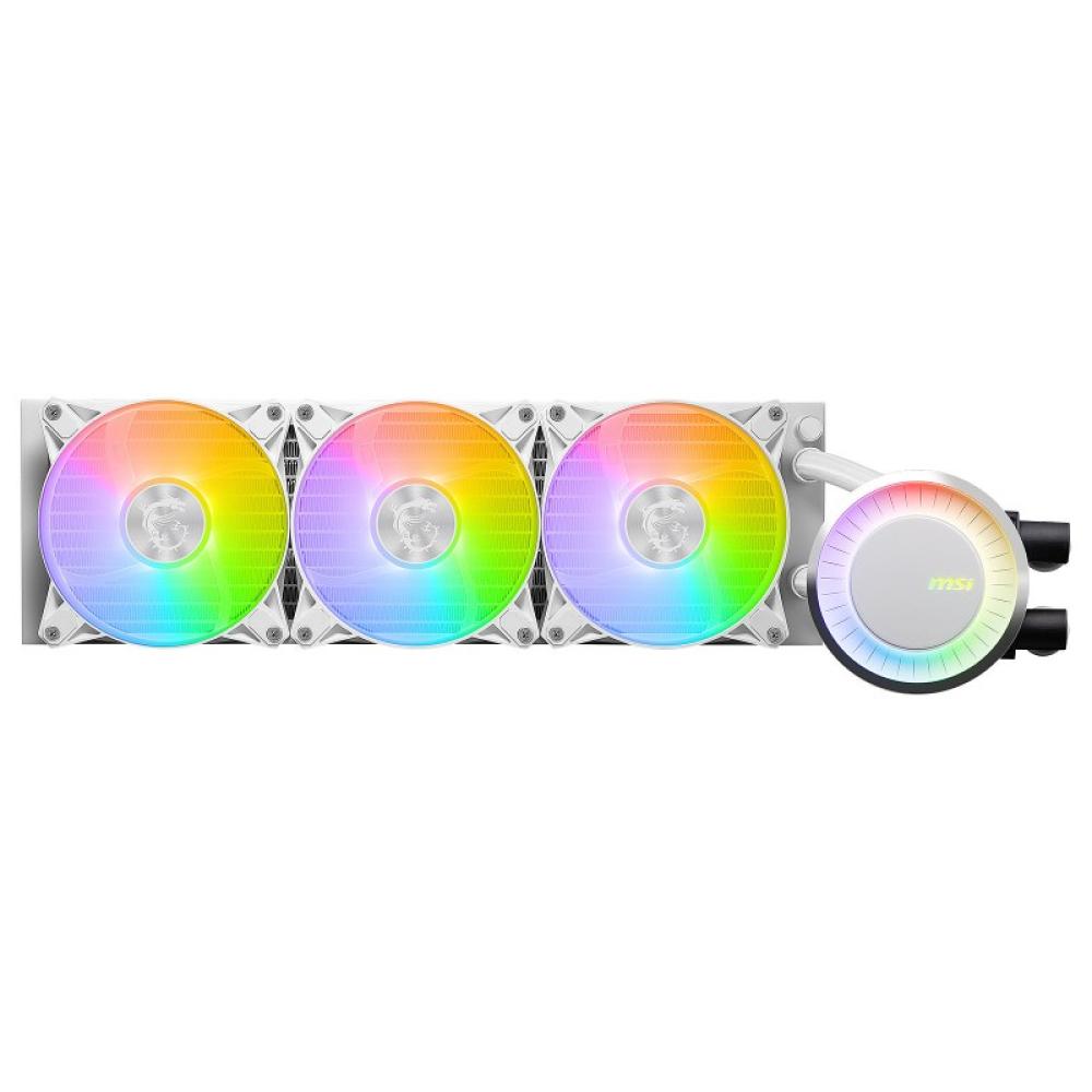 MSI - MAG Coreliquid E360 White Placa base, Procesador Kit de refrigeración líquida 12 cm Blanco