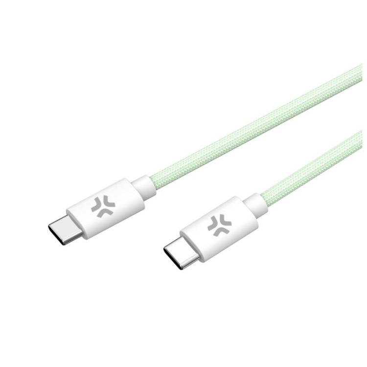 Celly - USBCUSBCCOTTGN cable USB 1,5 m USB C Verde, Blanco
