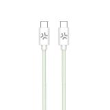 Celly - USBCUSBCCOTTGN cable USB 1,5 m USB C Verde, Blanco