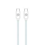 Celly - USBCUSBCCOTTLB cable USB 1,5 m USB C Azul, Blanco