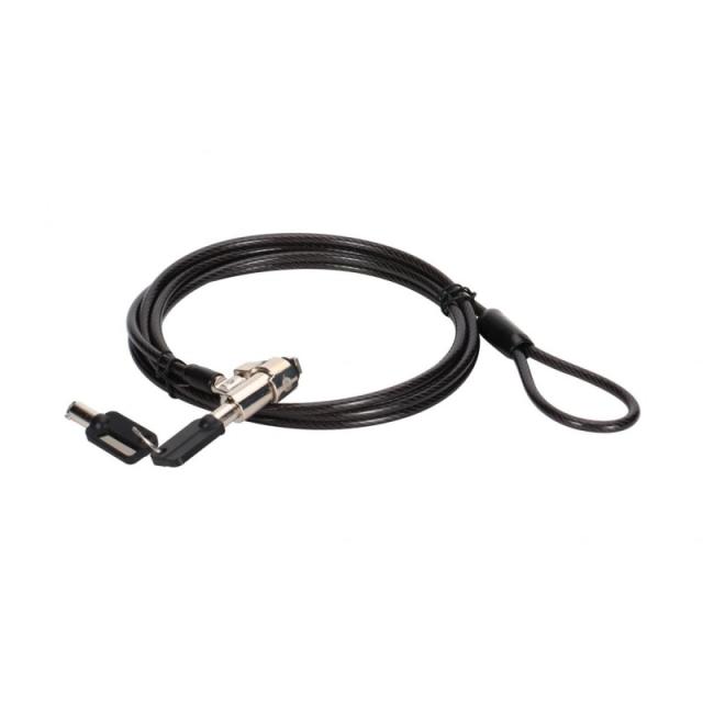 Conceptronic - CUSTODIO02BS cable antirrobo Negro 1,8 m