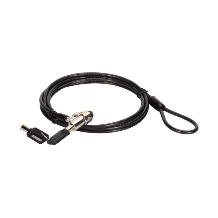 Conceptronic - CUSTODIO02BS cable antirrobo Negro 1,8 m