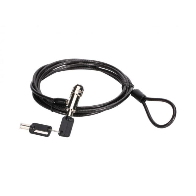 Conceptronic - CUSTODIO02BN cable antirrobo Negro 1,8 m