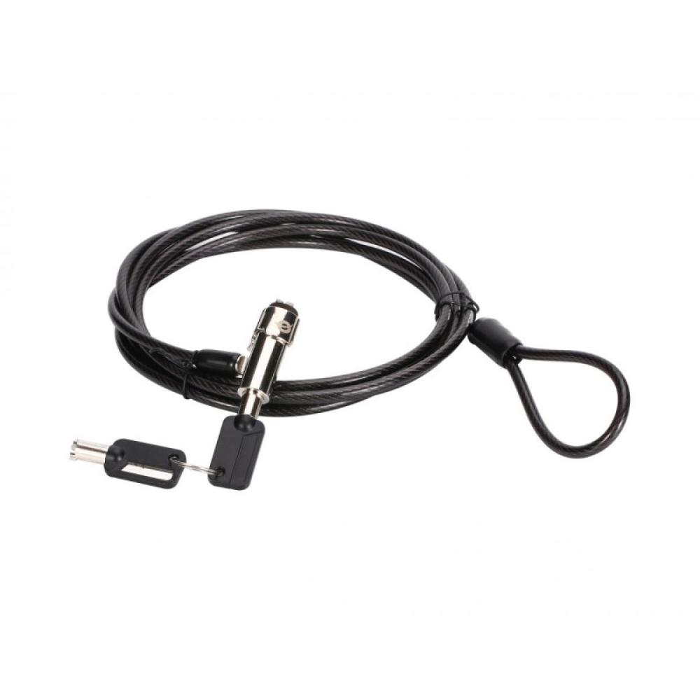 Conceptronic - CUSTODIO02BN cable antirrobo Negro 1,8 m