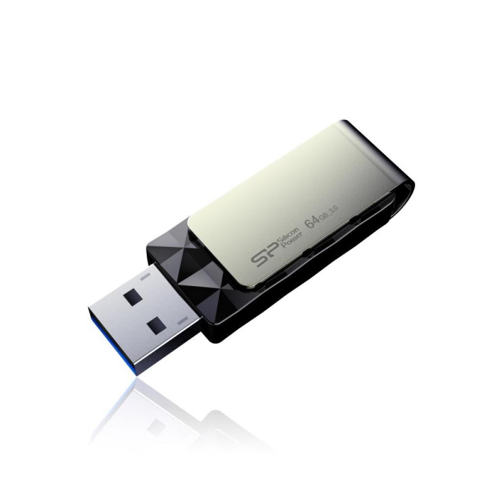 Silicon Power - Blaze B30 unidad flash USB 64 GB USB tipo A 3.2 Gen 1 (3.1 Gen 1) Negro