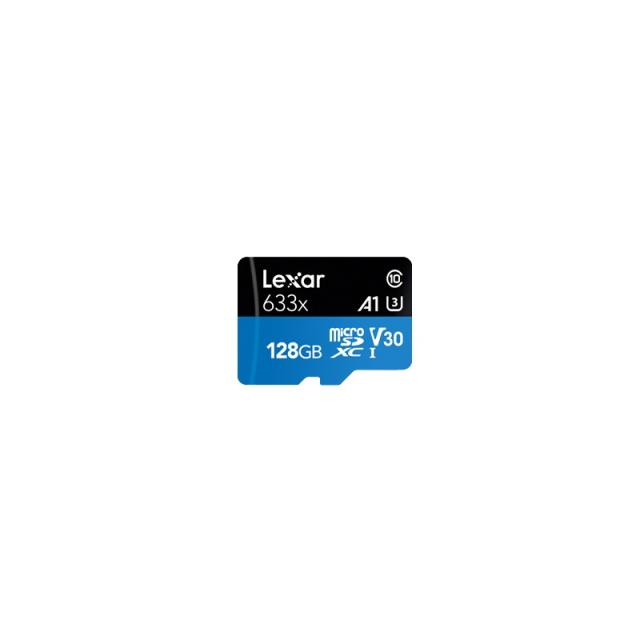 Lexar - 633x 128 GB MicroSDXC UHS-I Clase 10