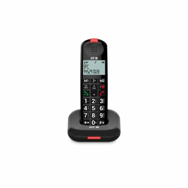 SPC - Comfort Kairo Teléfono DECT Identificador de llamadas Negro