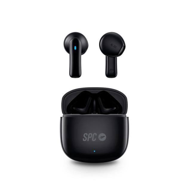 SPC - Zion 2 Play Auriculares Inalámbrico Dentro de oído Llamadas/Música USB Tipo C Bluetooth Negro