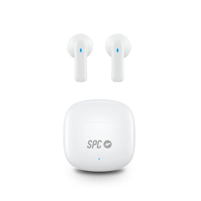 SPC - Zion 2 Play Auriculares Inalámbrico Dentro de oído Llamadas/Música USB Tipo C Bluetooth Blanco